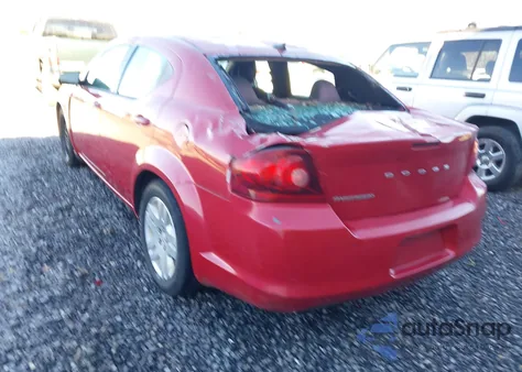 2011 Dodge Avenger Express z USA, uszkodzony, nr VIN 1B3BD4FB1BN542079